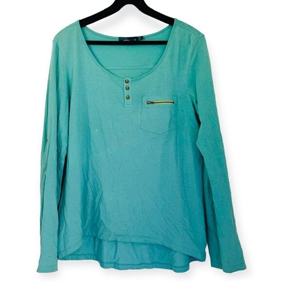 PRANA Jess Organic Cotton Top Size Medium - Picture 3 of 7